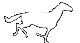 White Horse silouhette